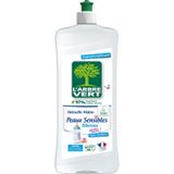 L'Arbre Vert Savon liquide vaisselle hypoallergénique pour peaux sensibles et biberons 750 ml