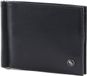MANDARINA DUCK Leren Dollarclip Downtown Money Clip Wallet Navy Donkerblauw