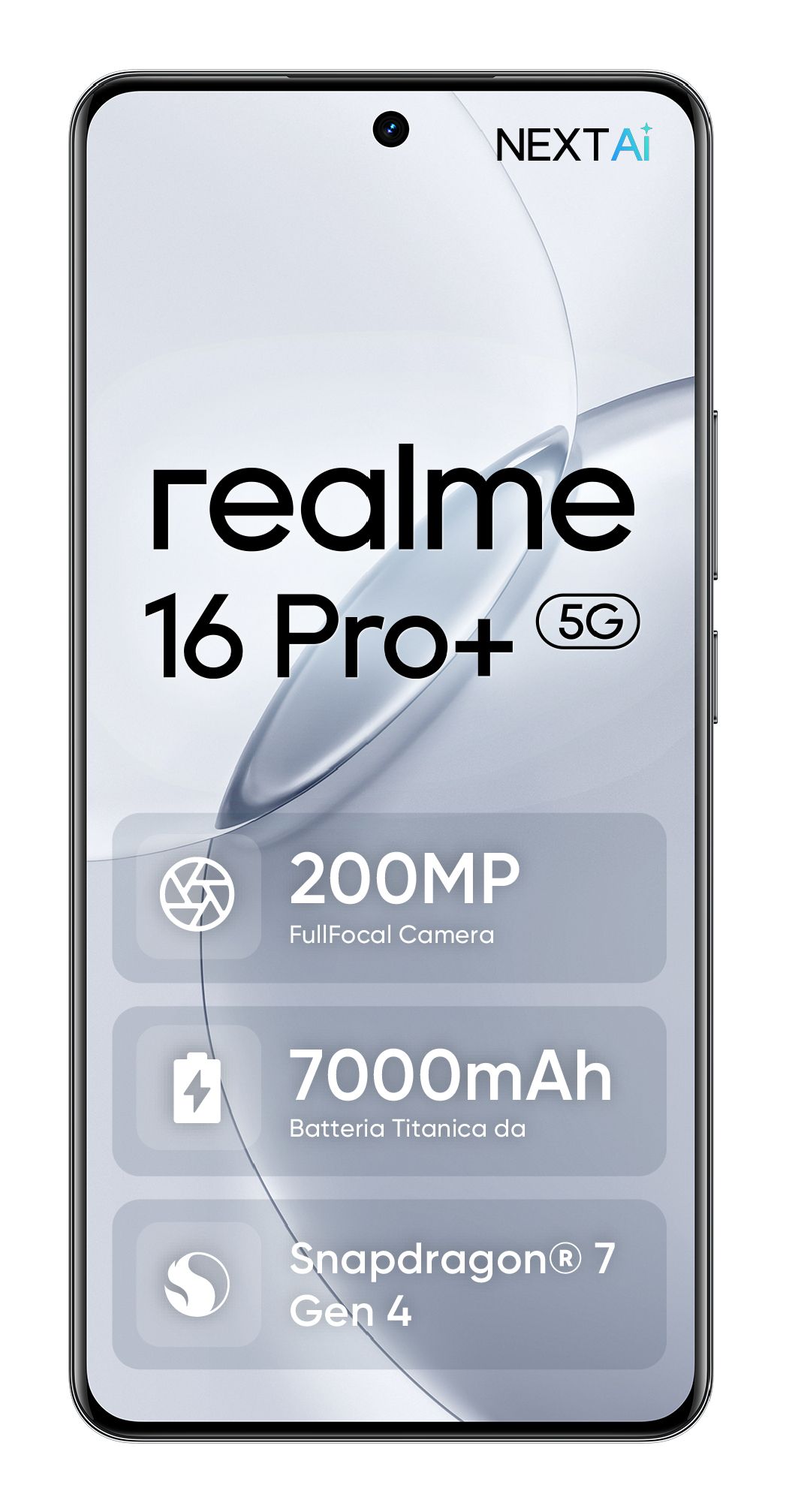 realme 16 Pro+ 5G 512GB - Grijs