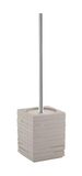 Gedy Quadrotto wc-borstel, hars, tórtora, 9,5 x 9,5 x 46