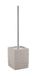 Gedy Quadrotto wc-borstel, hars, tórtora, 9,5 x 9,5 x 46