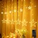 Merkloos Lichtsnoer met 12 led-sterren
