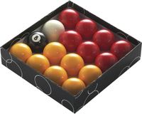 Powerglide Pool Ball Red/Yellow