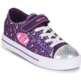 Heelys X2 Snazzy Purple Multi Rainbow Softboot Kinder skates Unisex Maat 34