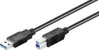 Good Connections USB naar USB-B kabel - USB3.0 - zwart - 3 meter