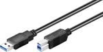 Good Connections USB naar USB-B kabel - USB3.0 - zwart - 3 meter