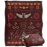 HARRY POTTER EN DE DEATHLY HALLOWS DEEL 2 Silky Touch Super Zachte Sprei Deken 152 x 127 cm