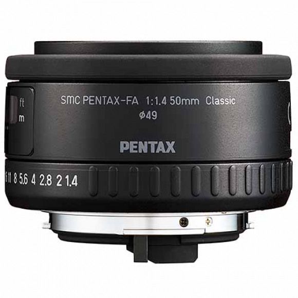 Pentax SMC 50mm F1.4 Classic Lens - K-mount - Black