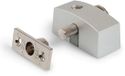 Dulimex Serrure en applique - Argent - Zamac - 75x33mm