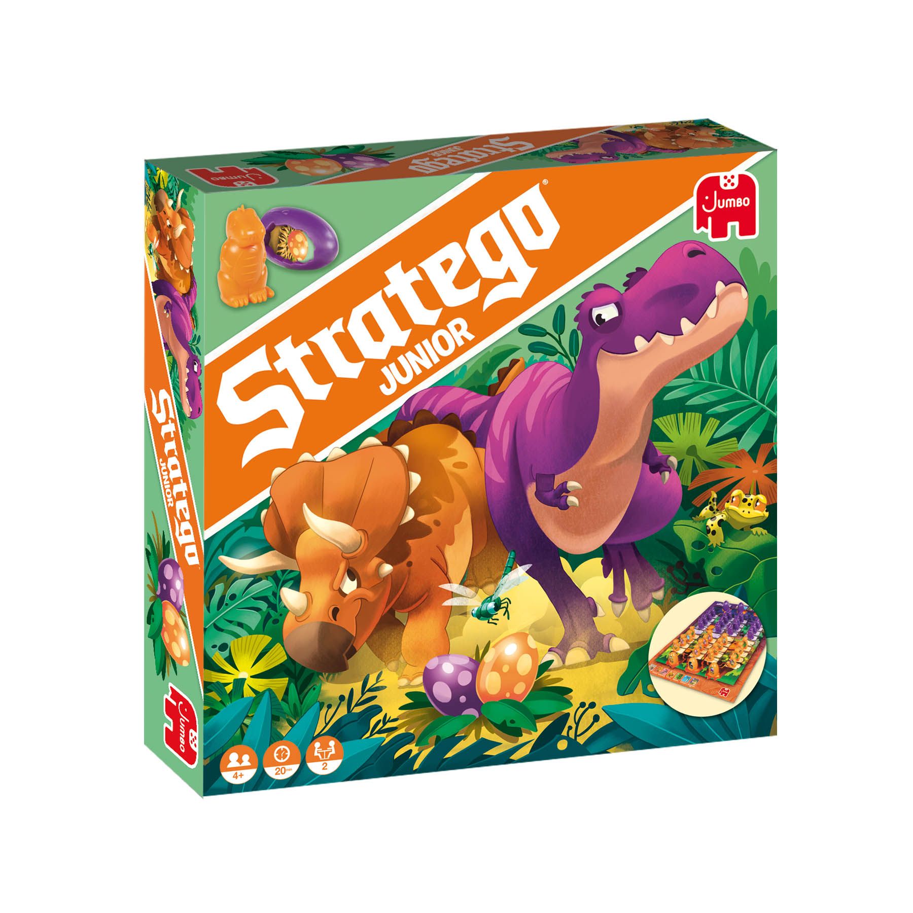 Jumbo Stratego Junior Dinos Bordspel