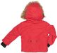 Peak Mountain Ski-parka pour filles Galava rouge