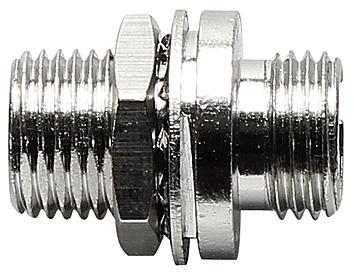 AXING OZU 1-00 Coaxconnector Aluminium