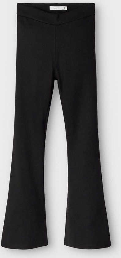 NAME IT NKFFRIKKALI BOOTCUT PANT NOOS Meisjes Broek - Maat 110 - Zwart