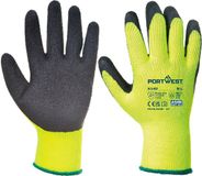 Portwest Thermische Handschoen met Grip - Zwart - XS