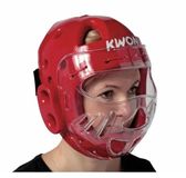 Kwon Casque de taekwondo avec visière KSL Rood S