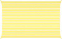 vidaXL Zonneschaduw Geel en Wit 8 x 5 m 100% Polyester Oxford