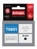 Activejet AE-801N Zwart Cartouche d'encre (Compatible avec Epson T0801)