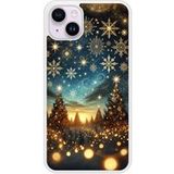 Apple iPhone 15 Plus Kerstmagie Siliconen Hoesje