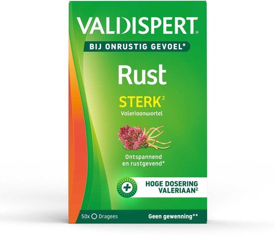 Valdispert Rust Sterk - Valeriaanwortelextract - 50 tabletten