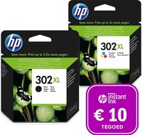 HP 302 Inktcartridge Kleur XL + Zwart XL