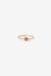 Sissy-Boy - Gold plated ring met ronde steen