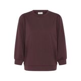 Kaffe KAannie Sweatshirt Dames Trui - Fudge