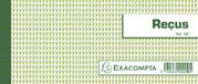 Exacompta 10x Bonboekje ontvangstbewijzen 50 bladen - Horizontaal formaat 9x13cm