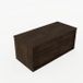 Saniclass Holz Frame Badkamermeubelset - 100x45x42cm - Mat Eiken Charcoal
