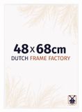 Dutch Frame Factory Fotolijst 48x68 cm - Kunststof - Wit Hoogglans - Easy