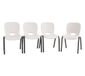 Lifetime Chaise empilable pour enfant Pack x 4 80383