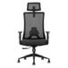 Stoelen Cromad Stoelen model Cromad ergonomische verstelbare stoel - verstelbare hoofdsteun - verstelbare lendensteun - T-vormige armleuningen - hoogwaardige schuimrubberen zitting - vergrendeling van