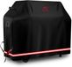 Omgoods Housse de barbecue imperméable avec ventilation - Noir 136x70x114cm
