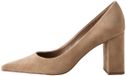 Next - Dames - Forever Comfort® leren pumps met blokhak - Bruin