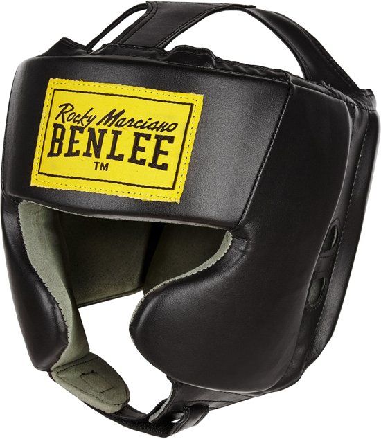 Benlee Mike Headguard Hoofdbeschermer - Zwart/Geel - Unisex