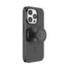 PopSockets: PopCase PlantCore voor MagSafe - Plantaardige Hoesje voor iPhone 15 Pro met een MagSafe-compatibele PopGrip - Telefoonstandaard en Grip met Verwisselbare Top - Black Translucent