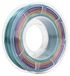 PLA-filament, 1,75 mm, dégradé arc-en-ciel, 1 kg, adapté aux imprimantes FDM