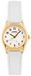 Casio Dameshorloge - Wit Lederen Band - Goudkleurige Kast