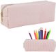 Azomor® Étui rose stylé en cordura, adapté pour articles de papeterie et cosmétiques