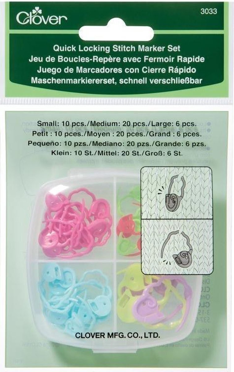 Clover Clover-Stekenmarkeerders - set - 36 st