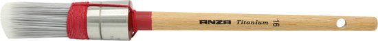 Anza Titanium ronde verfkwast / verfborstel - maat 12 - 5400282112715