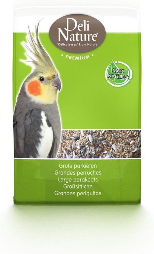 DELI NATURE Premium Grote Parkietenzaad 4 kg