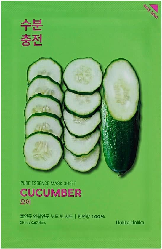 Holika Holika Pure Essence Mask Sheet - Cucumber