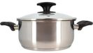 MENASTYL Dutch oven - First 20 cm - Stainless steel - Suitable for all hobs including induction