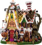 Lemax Spooky Town - Candy Witch Cottage