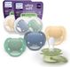 Philips Avent Ultra Soft – Superzachte siliconen fopspeen (6-18 mnd) – Voor gevoelige huid – 4 stuks - SCF091/53