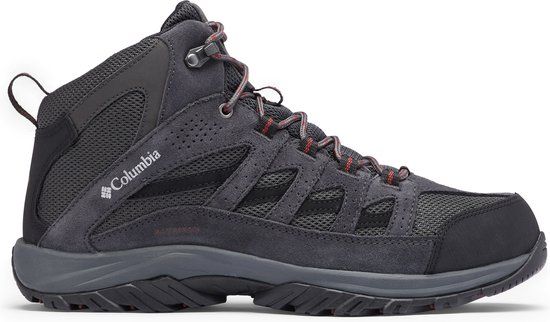 Columbia CRESTWOOD MID WATERPROOF Heren Wandelschoenen - Grey - Maat 47