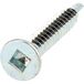 Tf auto-perceuse carrée 4.8x19 acier zingué blanc Din 7504o