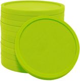 CombiCraft Blanco munten / Consumptiemunten Lime-groen - Ø29mm - 500 stuks
