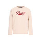 Like Flo rechtvallende longsleeve met print - crème