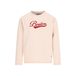 Like Flo rechtvallende longsleeve met print - crème